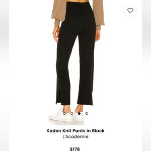 L’Academie Kaden Knit Pants